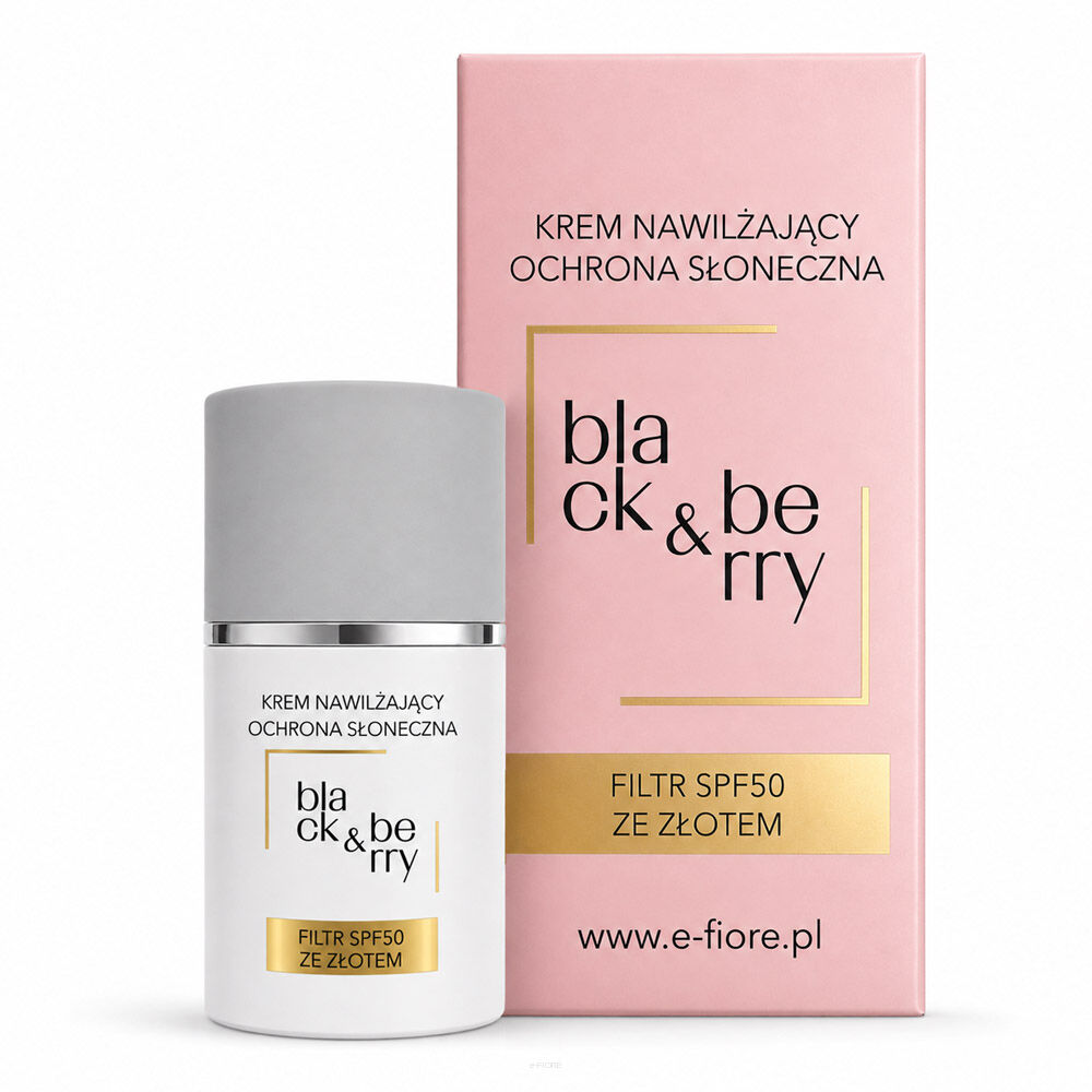 BLACK & BERRY Krem z ceramidami z filtrem SPF50 wit. C i E 50ml