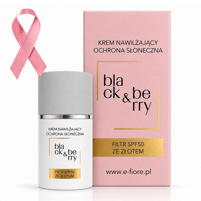 BLACK & BERRY Krem z ceramidami z filtrem SPF50 wit. C i E 50ml