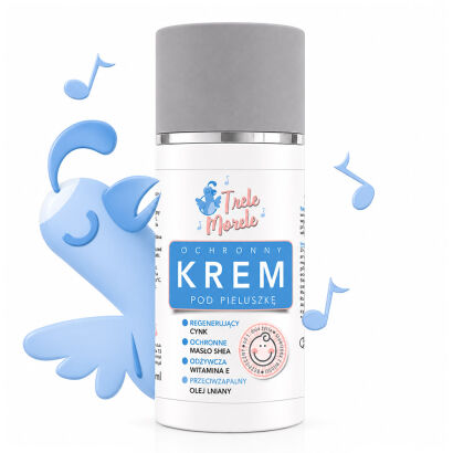 Seria TRELE MORELE Krem - maść naturalna dla dzieci i niemowląt pod pieluchę na odparzenia 100ml