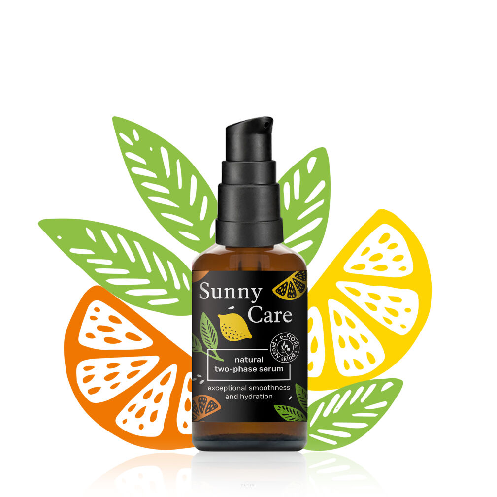 GRATIS SUNNY CARE naturalne serum dwufazowe, opalizujące, koncentrat składników aktywnych 30ml
