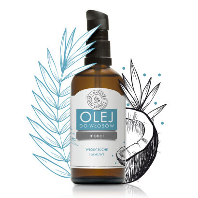 GRATIS Wcierka do skóry głowy, olejek do włosów MONOI naturalna regenracja i blask 100ml