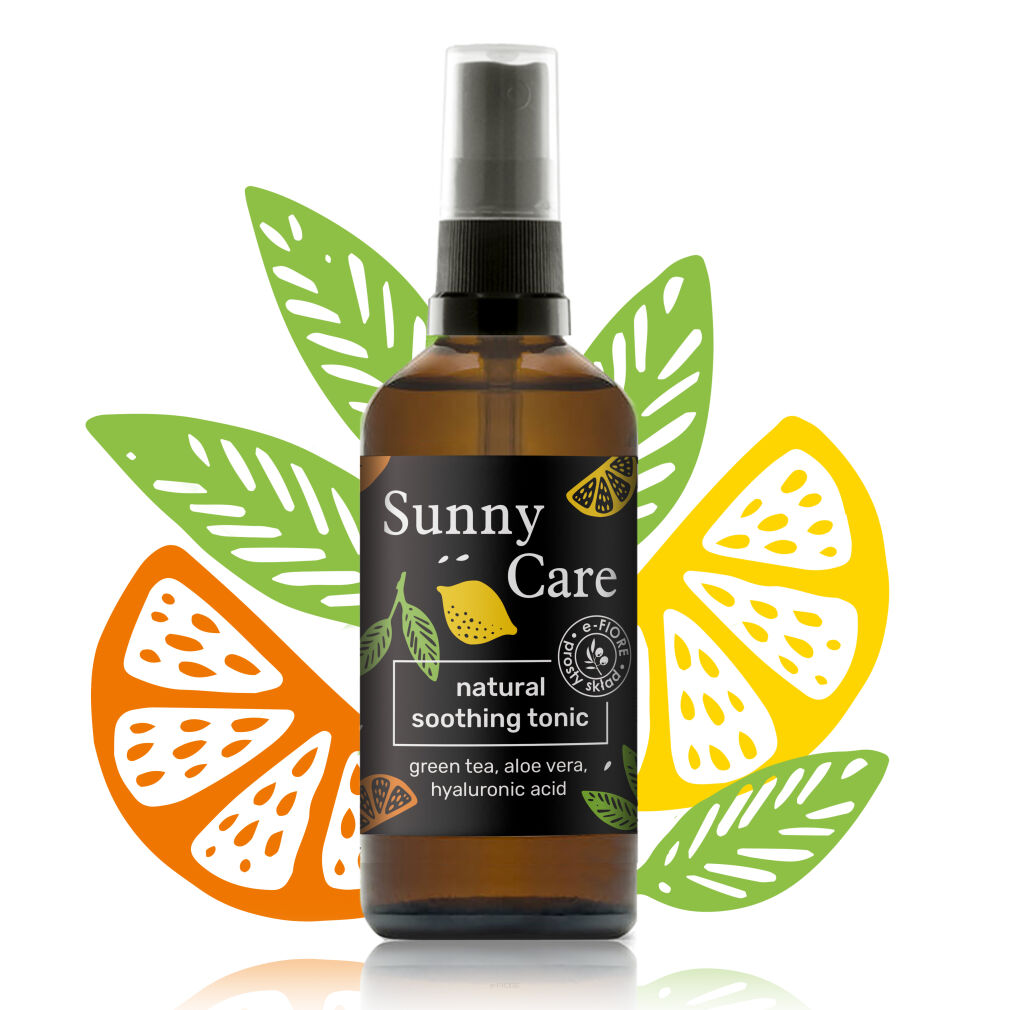 SUNNY CARE naturalny tonik, regeneracja skóry i rozświetlenie 100ml