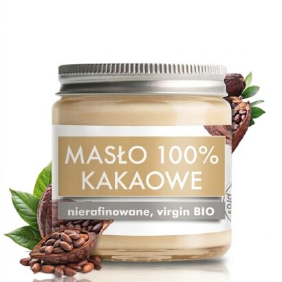 Masło KAKAOWE Nierafinowane, zapach czekolady 120ml