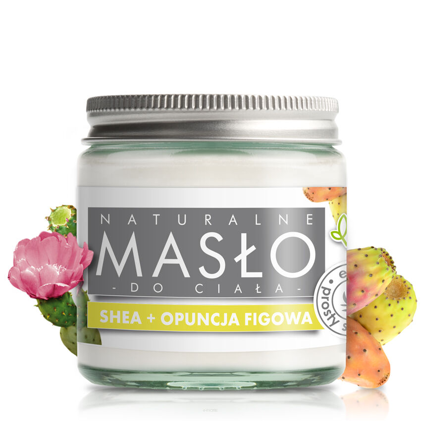 Masło do ciała 100% Naturalne Shea Butter z OPUNCJĄ FIGOWĄ 120ml