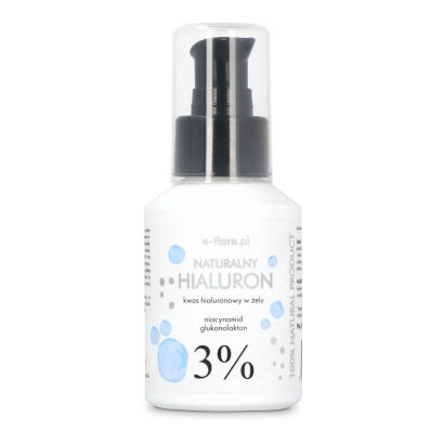 Potrójny Kwas HIALURONOWY 3% niacynamid, glukonolakton 3% 50ml