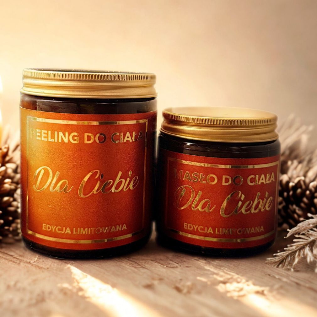 Zestaw DLA CIEBIE edycja limitowana, peeling + masło wyjątkowy ZAPACH!