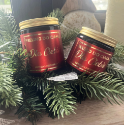 Zestaw świąteczny DLA CIEBIE edycja limitowana, peeling + masło wyjątkowy ZAPACH!