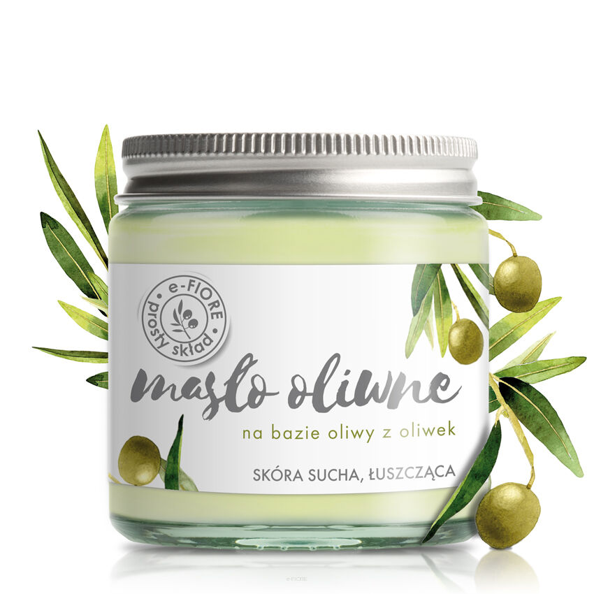 Masło OLIWNE naturalne virgin, silnie regenerujące 120ml